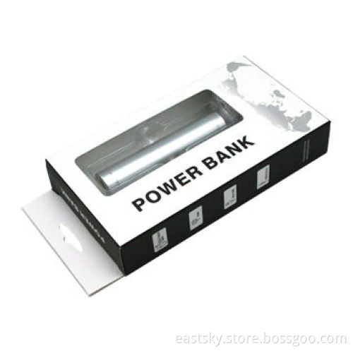 Aluminum power bank external battery charger, stylish, compact, portable and fashionable design